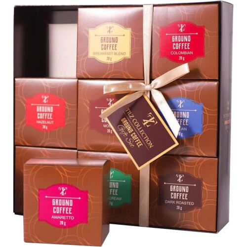 Gourmet Ground Coffee Selection Of 9 Assorted Flavours 1