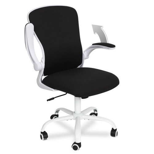 ELECWISH (Black) Ergonomic Office Chair Computer Desk Task Seat