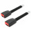 2PCS Universal Auto Sicherheitsgurt Verlängerung Auto Schnalle Clip 1