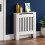 Radiator Cover Grill Shelf Cabinet MDF Wood White Painted Furniture 1