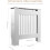 Radiator Cover Grill Shelf Cabinet MDF Wood White Painted Furniture 2