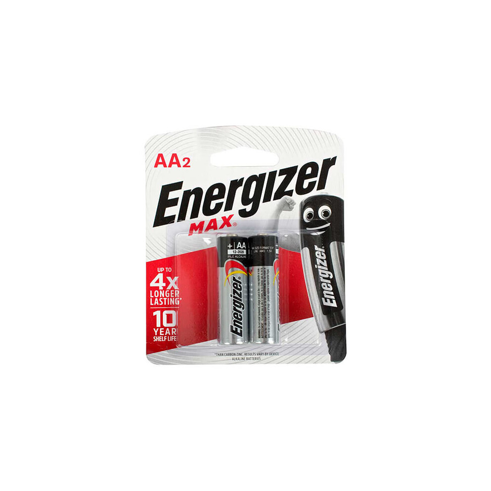 Energizer Alkaline Batteries (2pk) (AA)