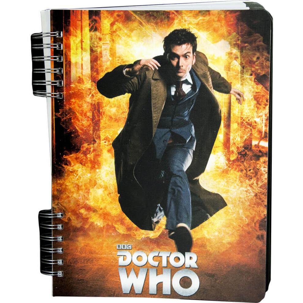 Doctor Who Tenth Doctor Lenticular Journal