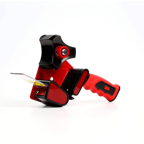 Scotch Scotch Box Sealing Tape Dispenser (Red Black)