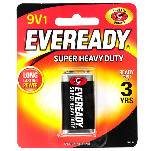 Eveready Eveready Super Heavy-duty Battery 1222 9V Single Pack