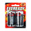 Eveready Eveready Super Heavy-duty Battery 1250 D 2pk (Black) 1