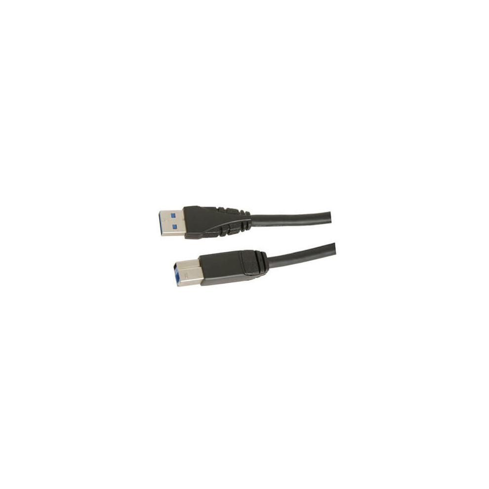 Jaycar Usb 3.0 Type-A Plug To Plug Cable 1.8M (To Type-B) 9319236957127