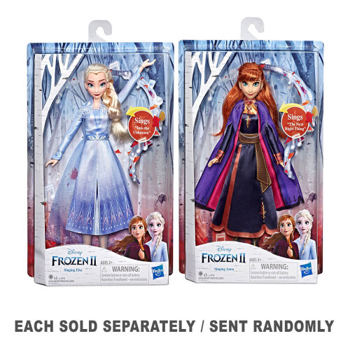 Disney Frozen 2 Singing Doll (1pc Random Style)