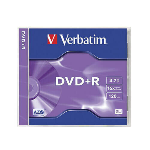 Verbatim Verbatim Verbatim DataLifePlus Azo Disc with Case (4.7GB) (DVD+R)