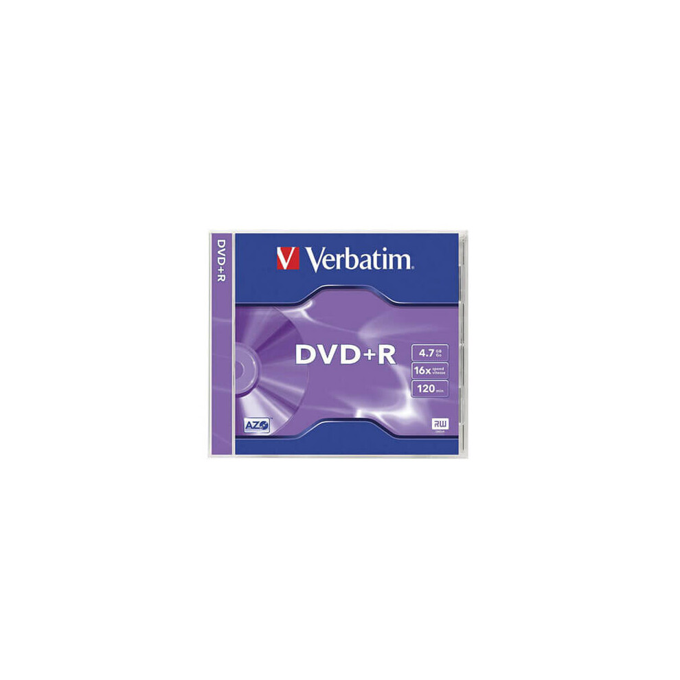 Verbatim Verbatim DataLifePlus Azo Disc with Case (4.7GB) (DVD+R)