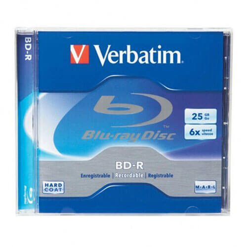 Verbatim Verbatim Verbatim Blu-Ray Disc with Case (25GB) (BD-R)