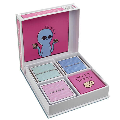 Hasbro Hasbro Gaming Sweet Existence A Strange Planet Family-Friendly Party Card Game Inspired by The Webcomic and Books by Nathan W. Pyle for Ages 13 1