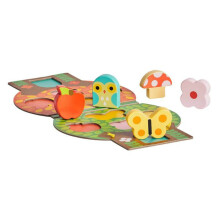 Puzzle en bois massif - PETITCOLLAGE - PETITCOLLAGE - 5 pièces - 18 mois+ - Mixte