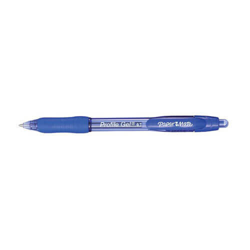 Paper Mate (Blue) Paper Mate Profile Gel Retractable Pen 0.7mm (2pk) 1