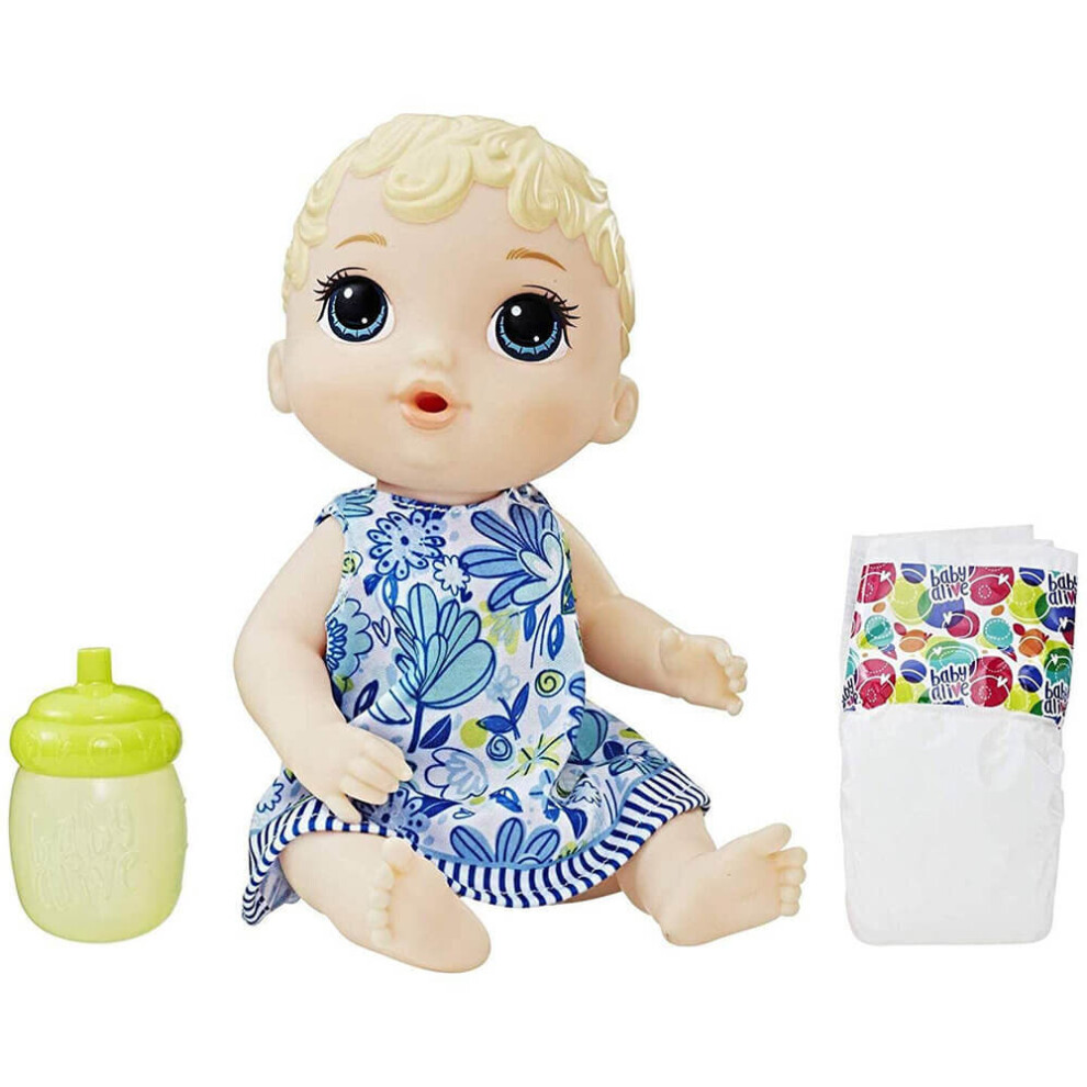 Baby Alive Lil Sips Baby Blonde Doll