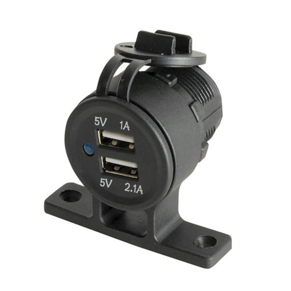 Twin Usb Port Panel Surface Mount Converter (5V 1A/2.1A) 9319236275061