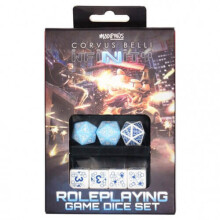 Infinity RPG Dice Set (Pan Oceania Box) - Board Game