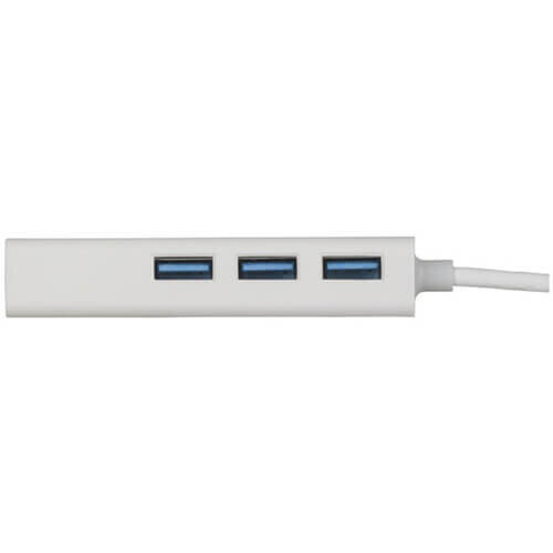 3 Port USB Type C USB 3.0 Hub with Ethernet Adaptor 1