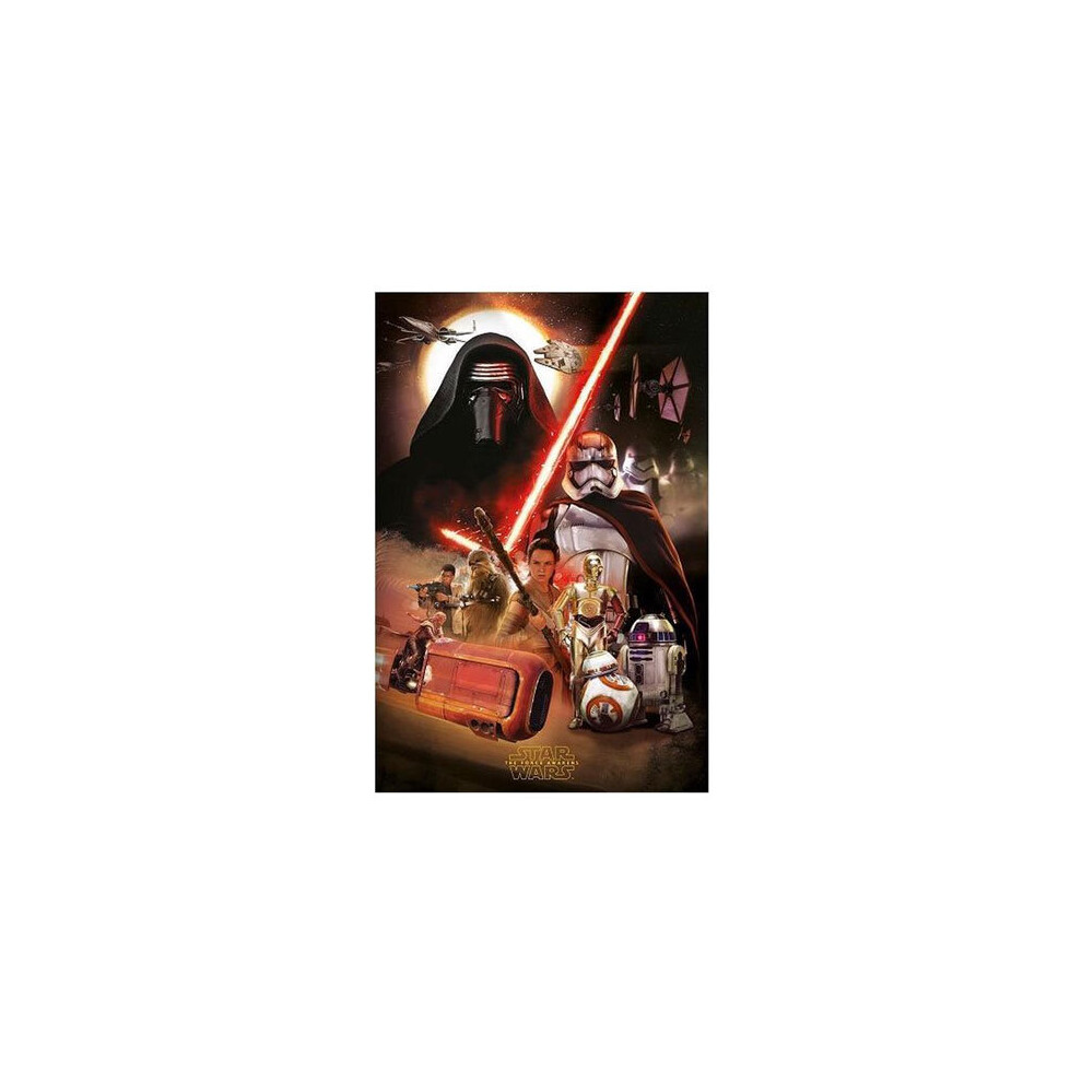 Star Wars Episode VII Poster (Collage)