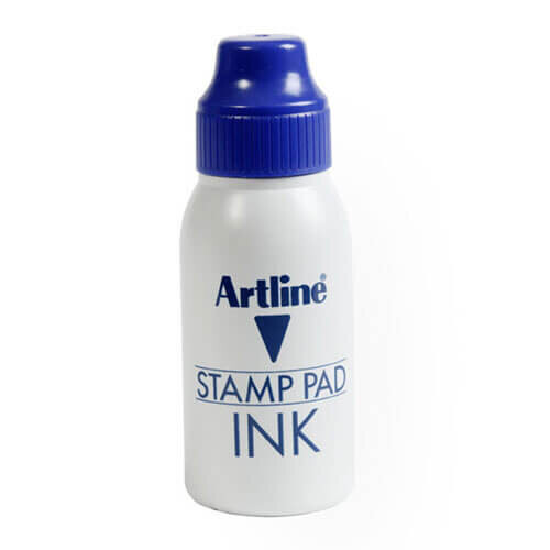 (Blue) Artline Stamp Pad Ink Refill (50cc)