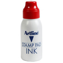 (Red) Artline Stamp Pad Ink Refill (50cc)