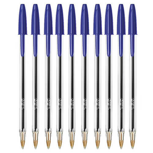 BIC (Medium, Blue) BiC Cristal Original Ballpoint Pen (10pk)