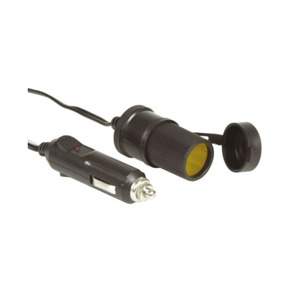 Jaycar Cigarette Lighter Plug 10A Extension Cable 3M 9319236922392