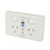 Powertech Powertech RCD Protected Double GPO Mains Socket 10A 1