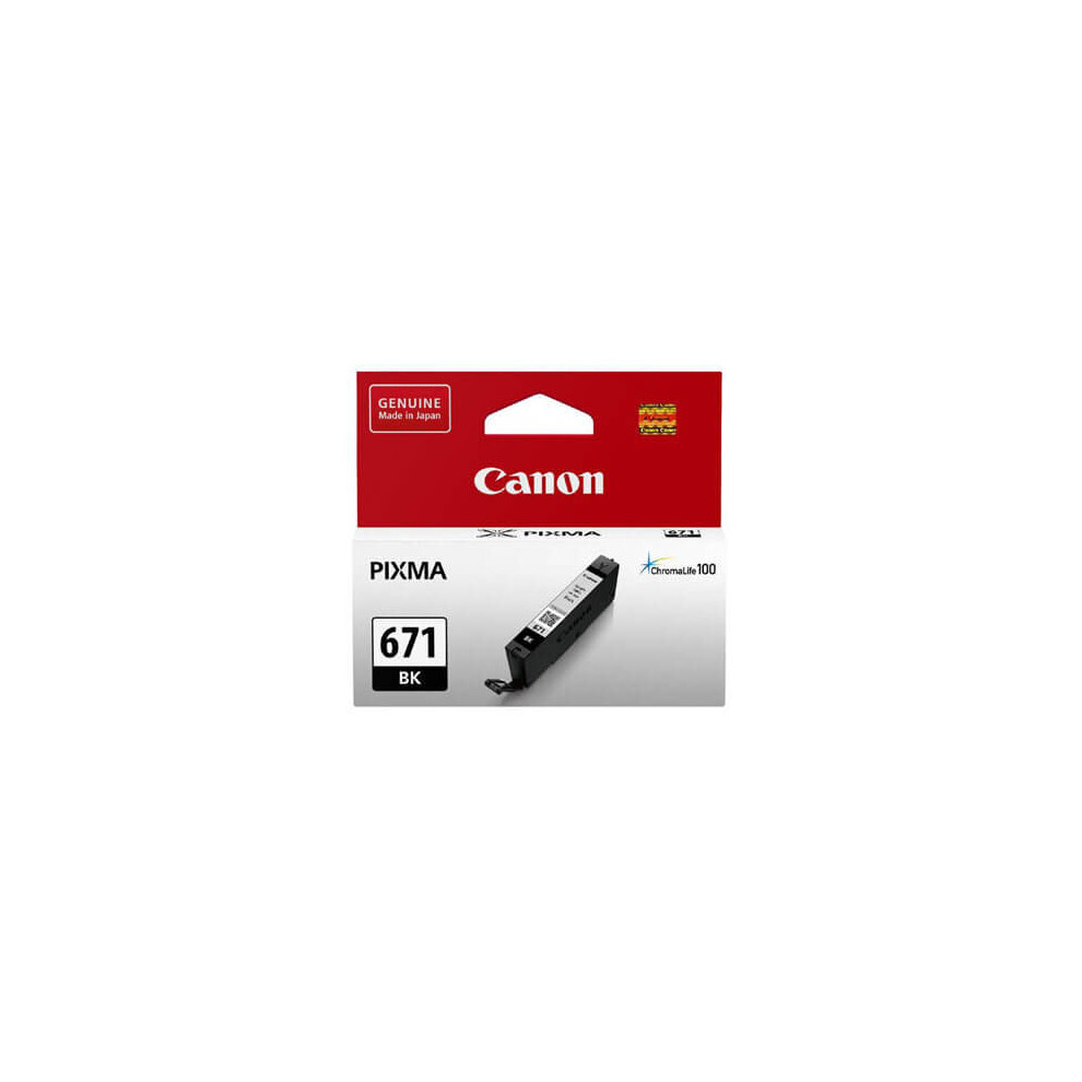 (Black) Canon Inkjet Cartridge CLI671