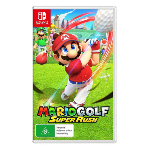 Nintendo SWI Mario Golf Super Rush Game
