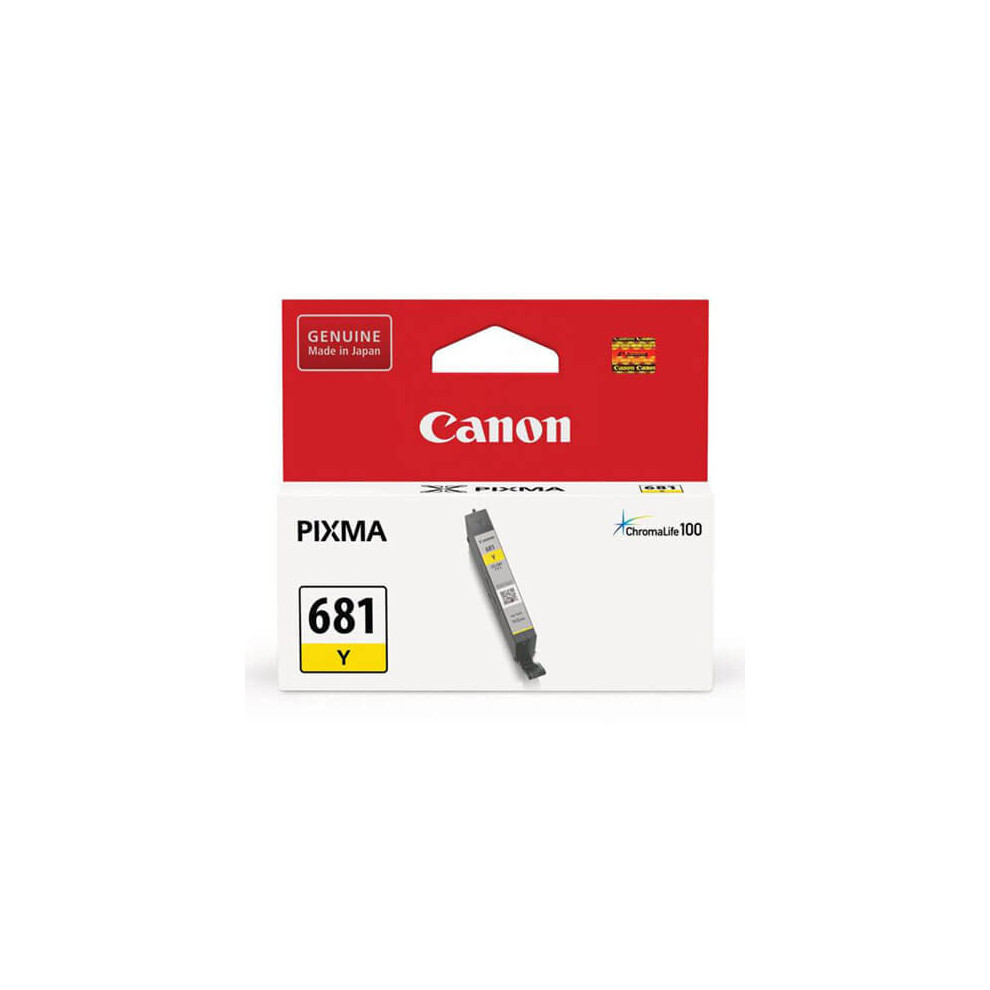 (Yellow) Canon Inkjet Cartridge CLI681