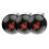 Batman Batman Harley Quinn Diamond Pattern Xmas Bauble Ornament 3Pk 1