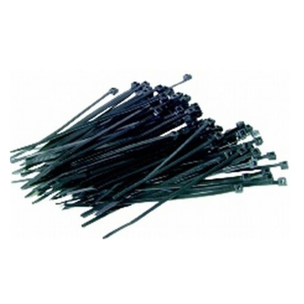 150X3.6mm Black Cable Ties (500 Pieces Pack) 9319236849835