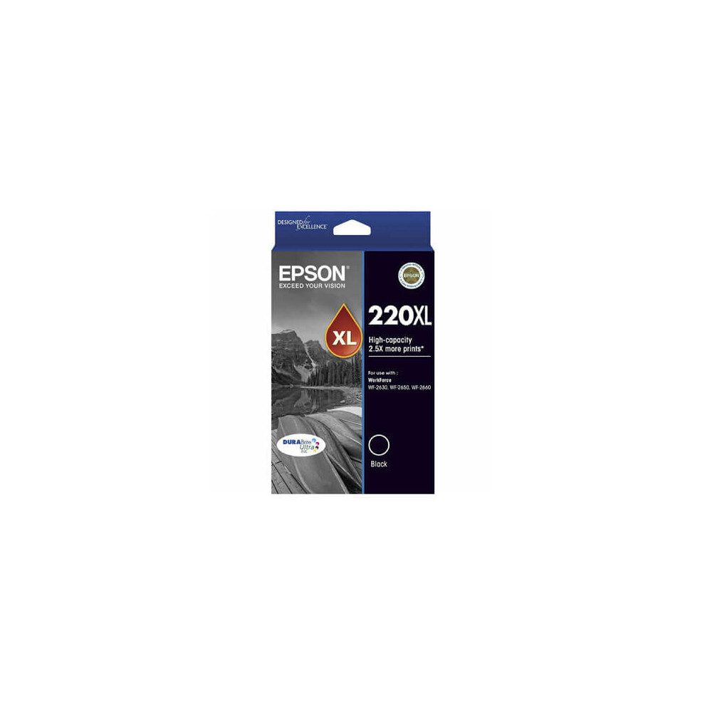 (Black) Epson High-capacity Inkjet Cartridge 220XL