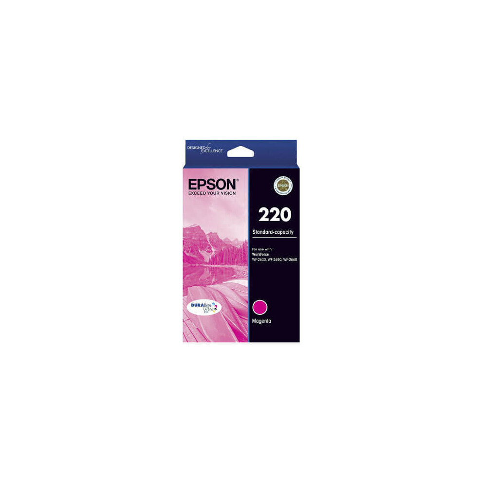 (Magenta) Epson Standard-capacity Inkjet Cartridge 220