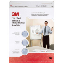Herlitz 5-Pack Flipchart Pads - 68x99cm Squared Paper, 20 Sheets Per Pad, Recycled