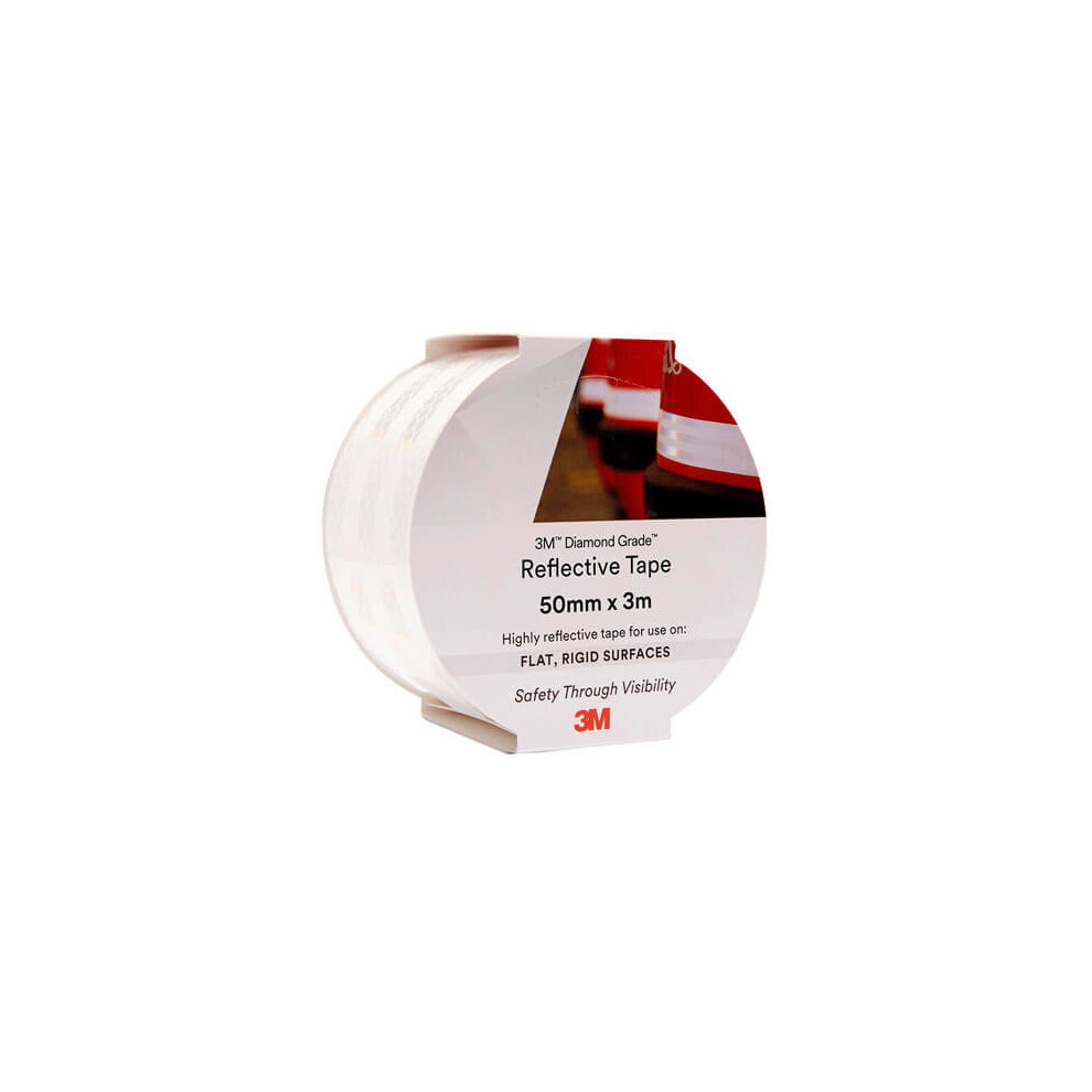(White) 3M Diamond Grade Reflective Tape 50mmx3m