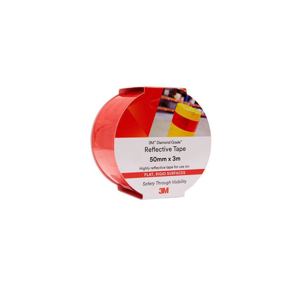 (Red) 3M Diamond Grade Reflective Tape 50mmx3m