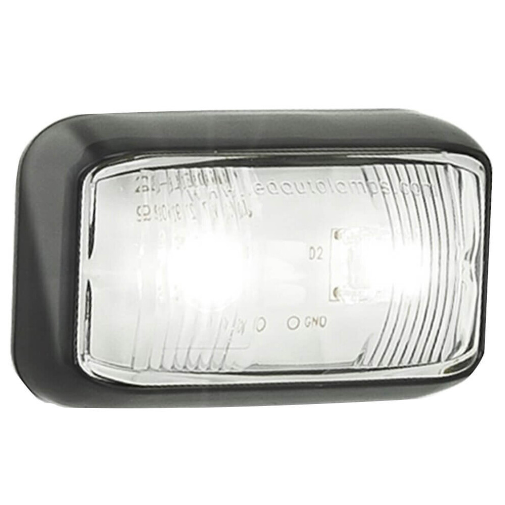 Vehicle Clearance Lights Trailers & Caravans (12/24V) White 9335962002993