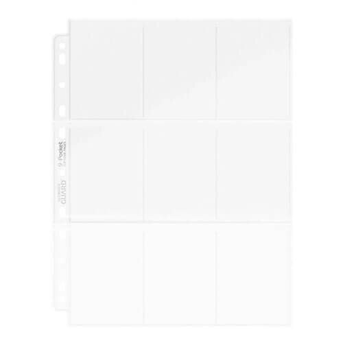 Ultimate Guard 9 Pocket Pages Sleeves Card 100pcs - Jigsaw Puzzle 1