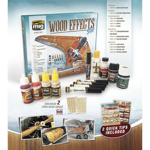 Ammo by MIG Weathering Wood Effects Set 1
