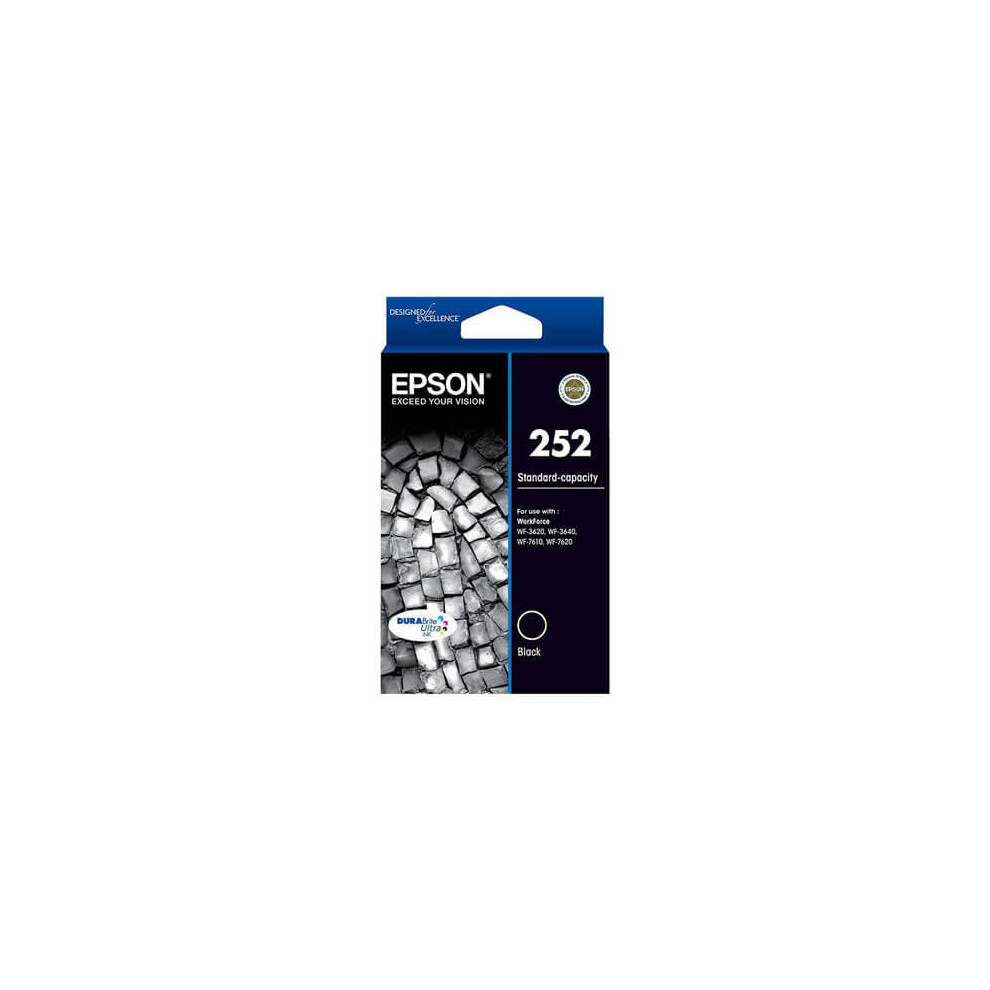 (Black) Epson Standard-capacity Inkjet Cartridge 252