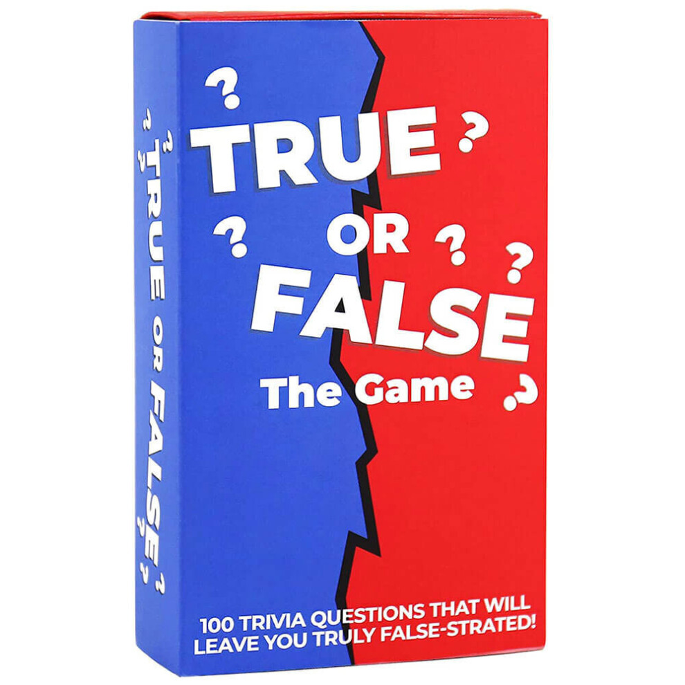 Gift Republic True Or False Trivia Cards