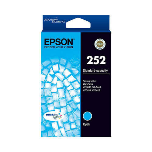 Epson (Cyan) Epson Standard-capacity Inkjet Cartridge 252