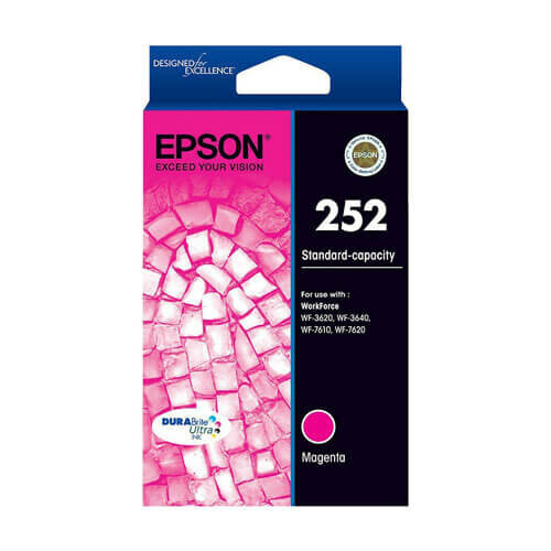 Epson (Magenta) Epson Standard-capacity Inkjet Cartridge 252