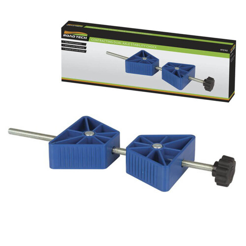 Road Tech Contracting Dual Axle Wheel Stop Chock