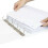 (White) Marbig 4 D-ring Clearview Insert Binder 25mm (A4) 3