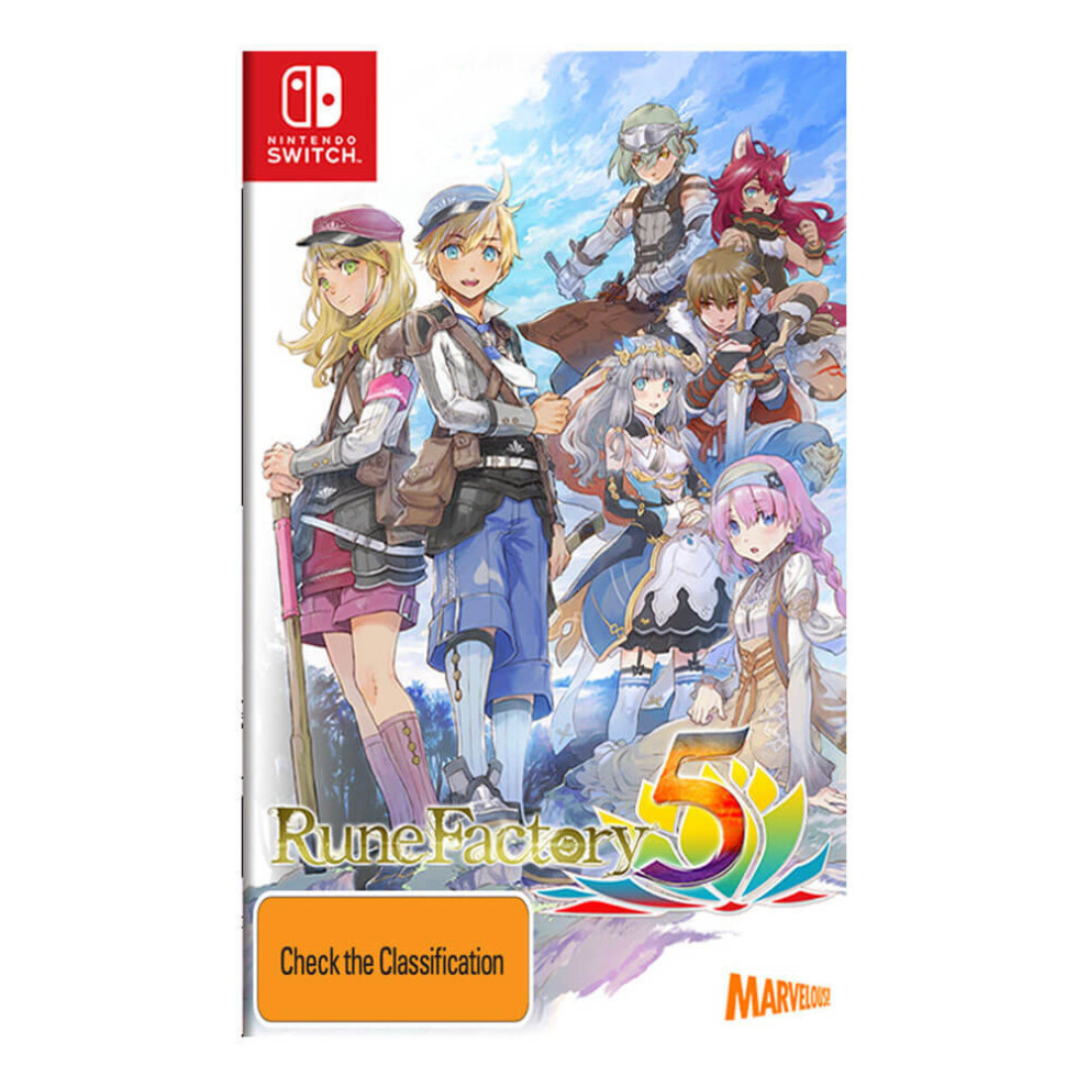 SWI Rune Factory 5 Game