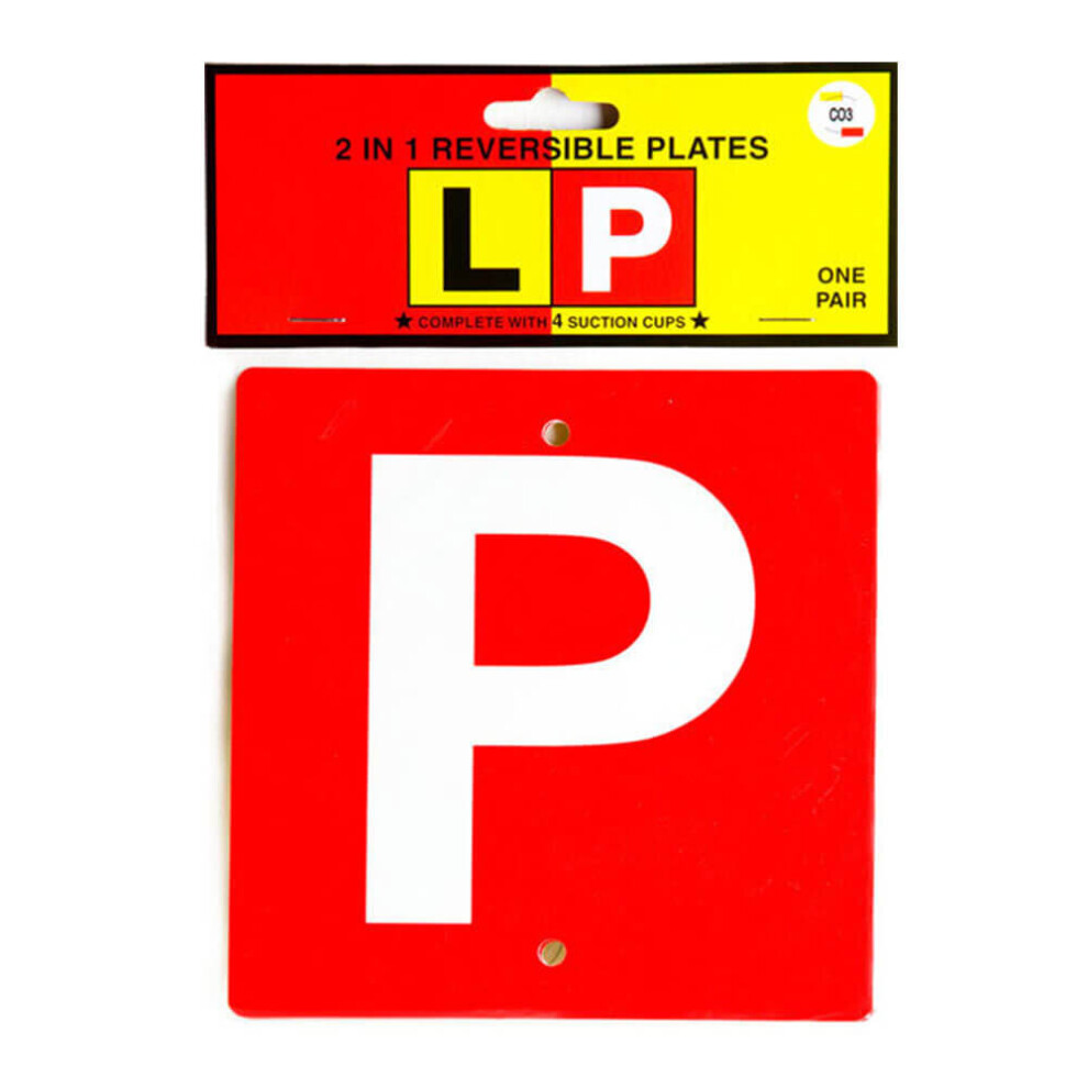 Co3 2-In-1 Reversible L Or P Plate ( & Yellow) Red/Yellow 9335927000040