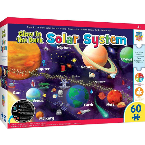 Zonnestelsel Glow 60 stuk